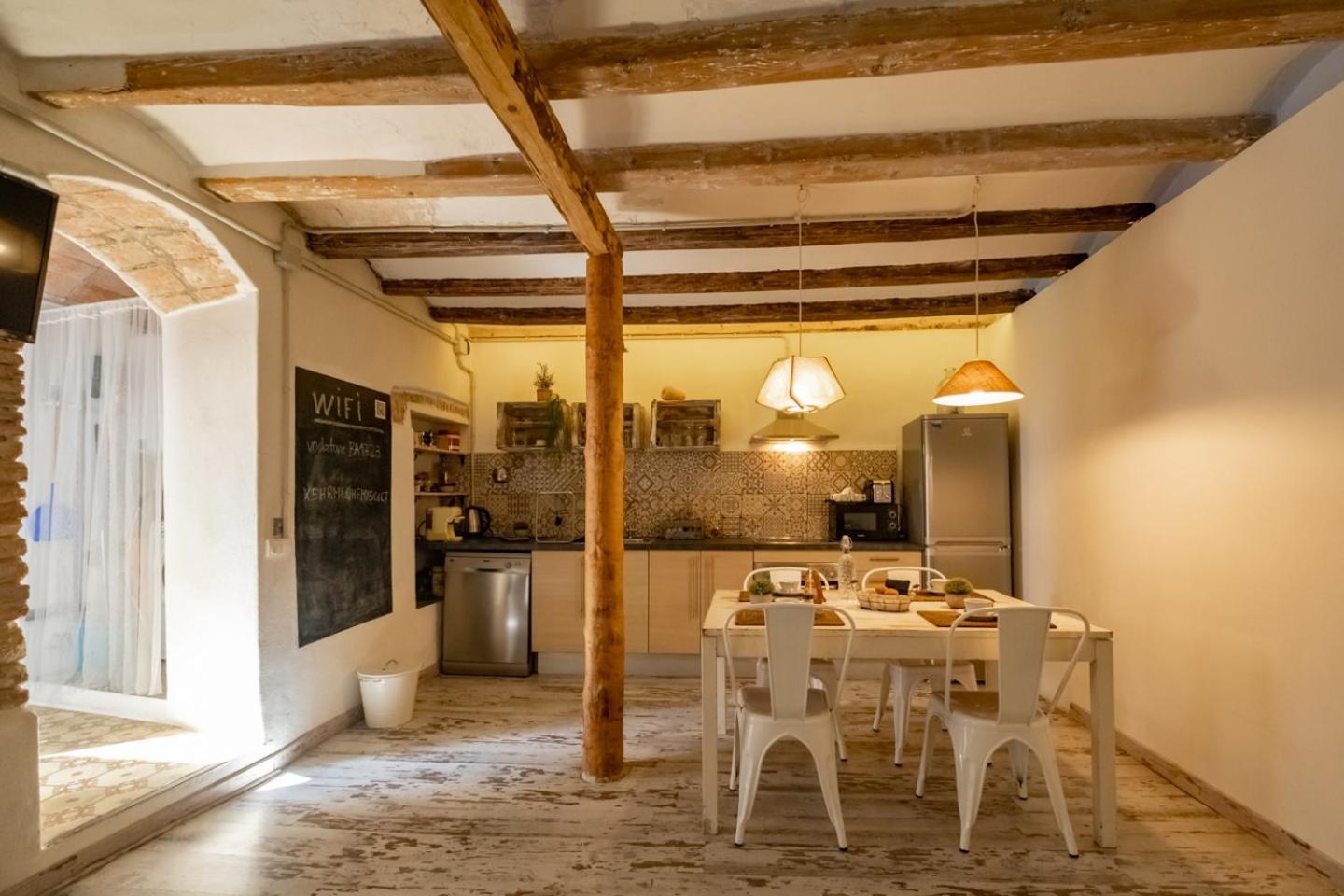 Apartamento En El Corazon De Tarragona. Planta Baja Con Patio. Extérieur photo