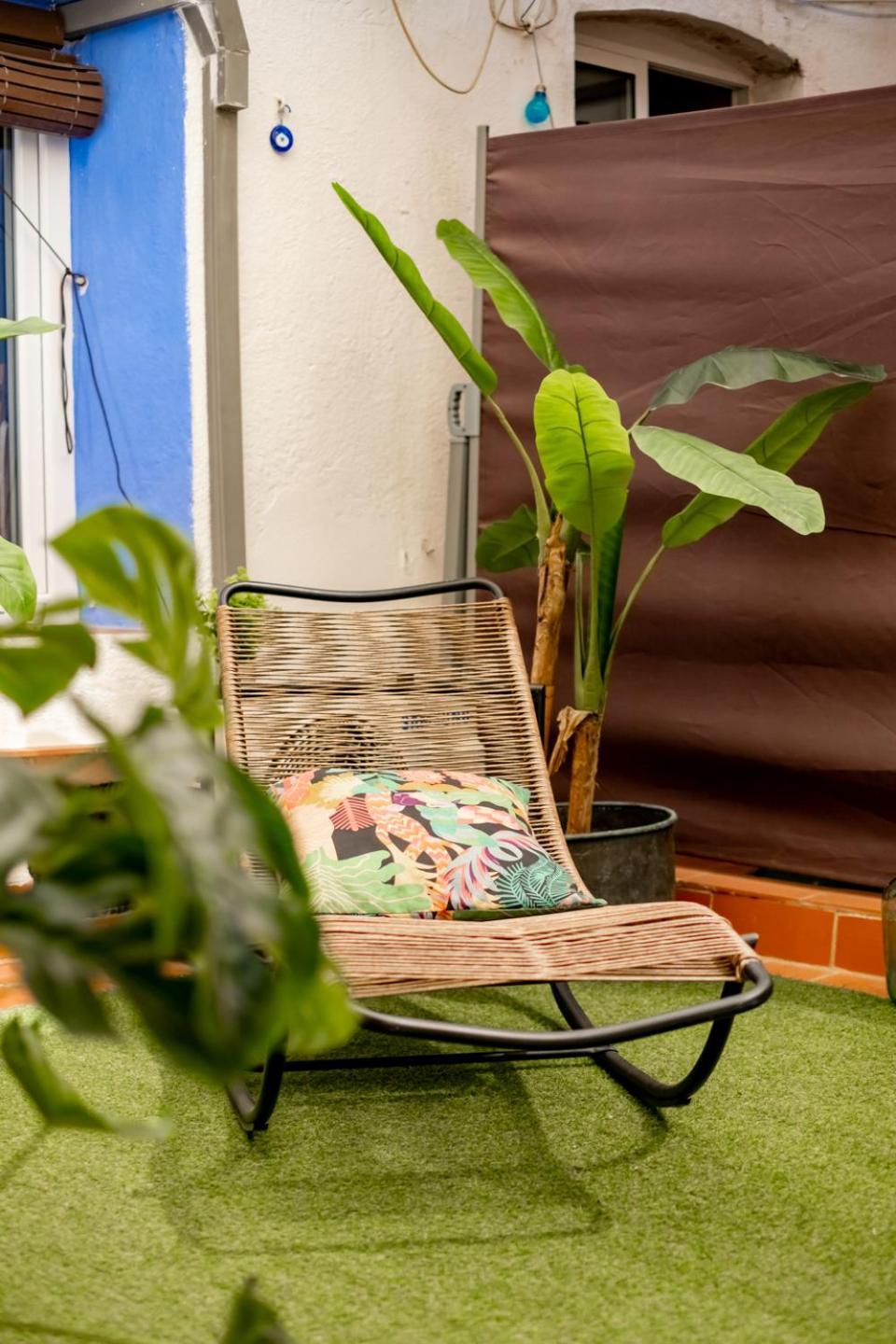 Apartamento En El Corazon De Tarragona. Planta Baja Con Patio. Extérieur photo