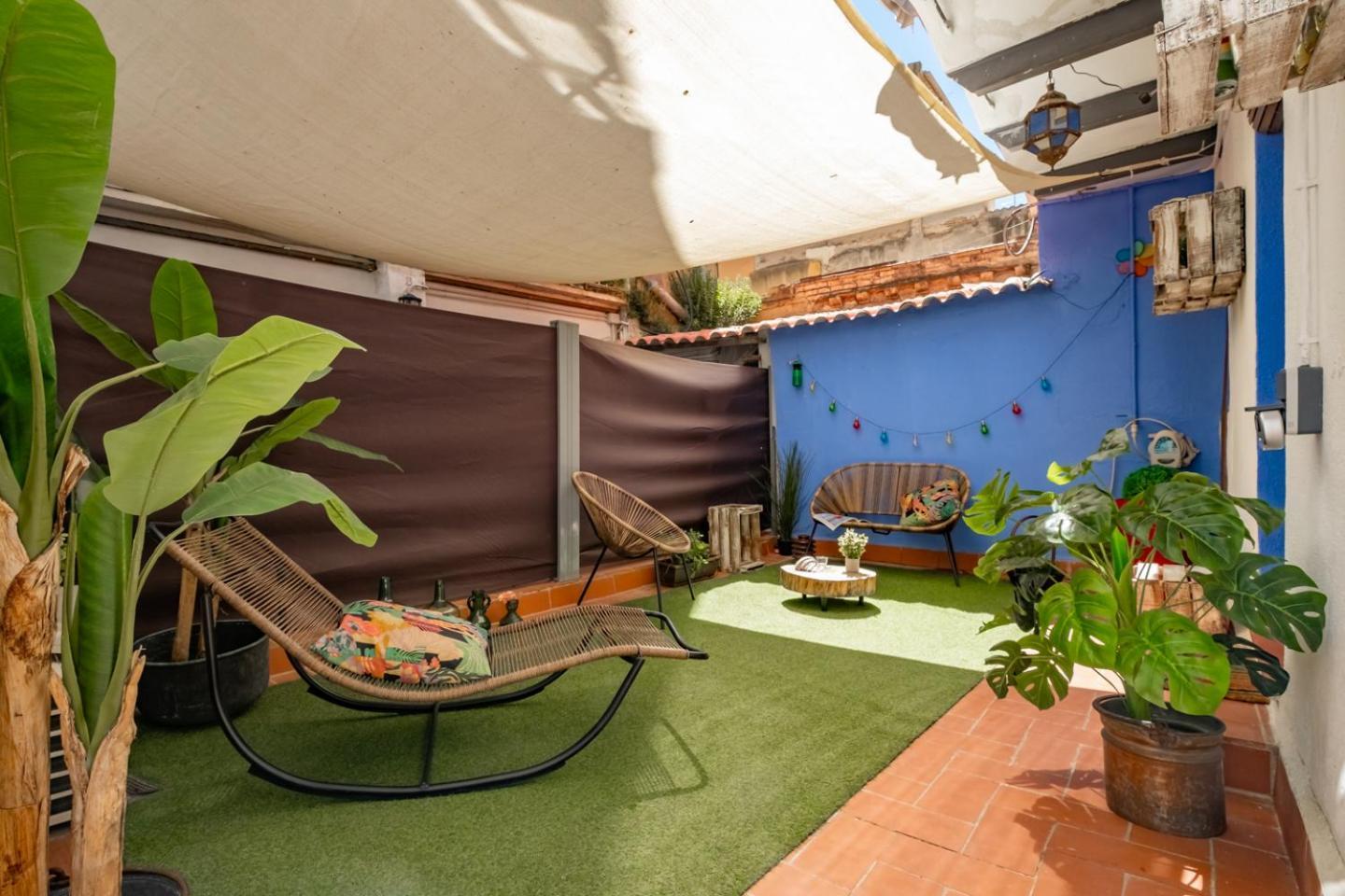 Apartamento En El Corazon De Tarragona. Planta Baja Con Patio. Extérieur photo